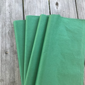 Holiday Green Tissue Paper/Christmas Green Tissue Paper/Green 48 sheets/Premium Green Tissue Paper / Green Christmas Tissue/  Green Wedding