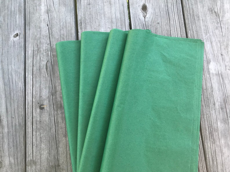 Holiday Green Tissue PaperChristmas Green Tissue PaperGreen 24 sheetsPremium Green Tissue Paper Green Christmas Tissue Green Wedding