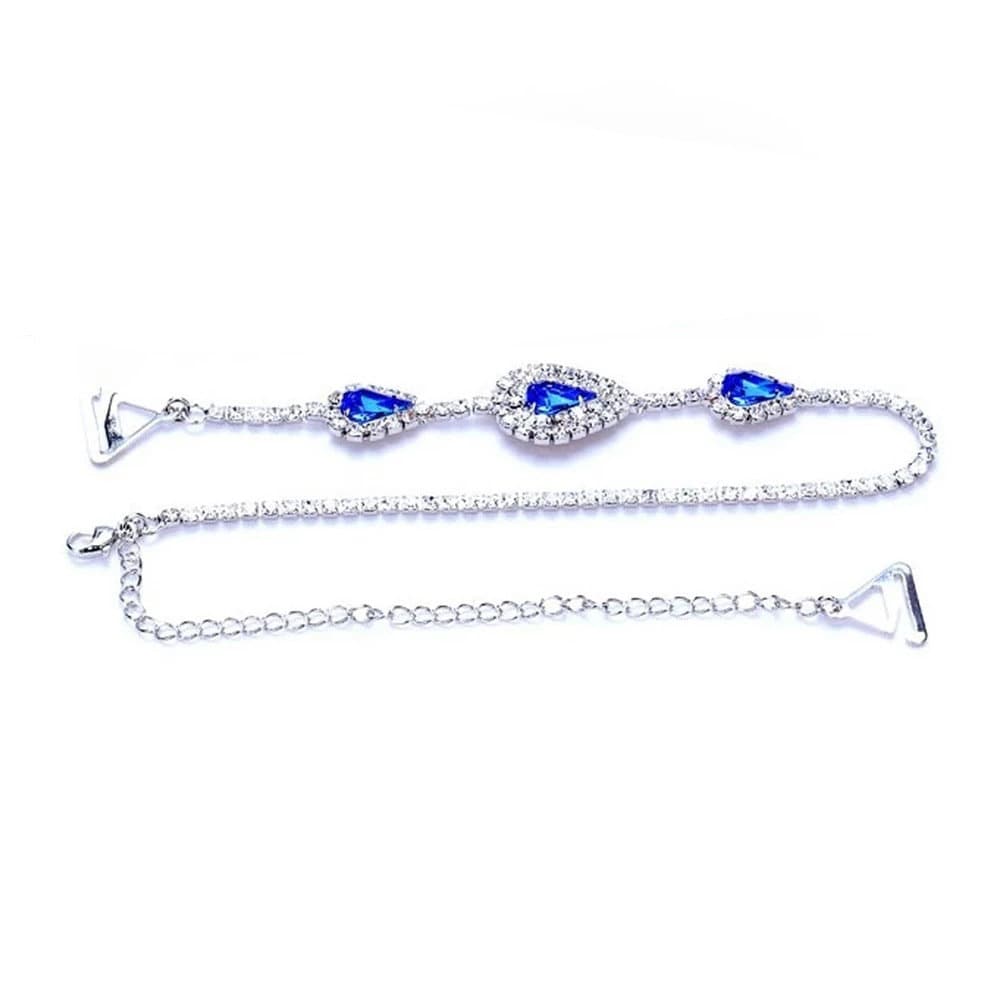 Rhinestone Removable Crystal Silver Bra Straps, Bridal Dress Straps,bridal Accessories, Shoulder