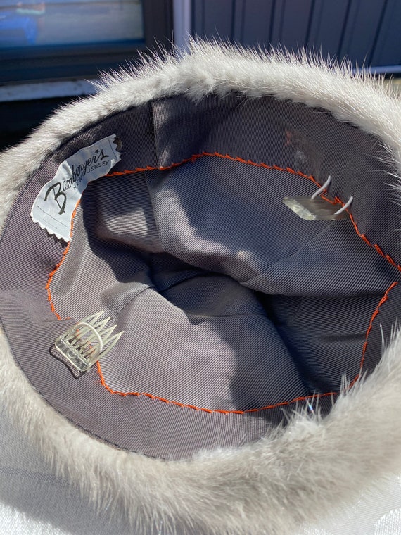 Grey Mink Pixie Hat - image 4