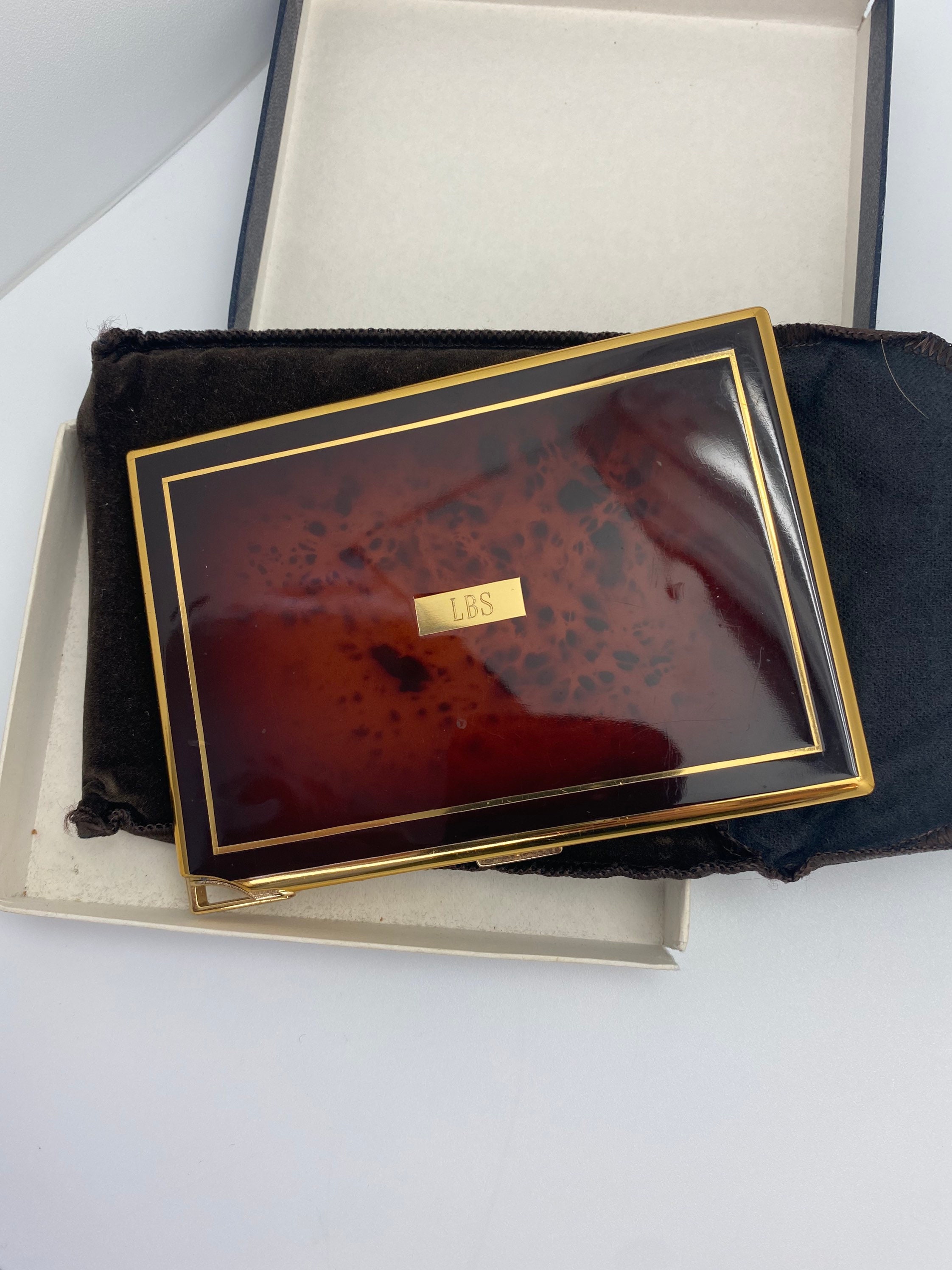 colibri lighter and cigarette case Colibri Enameled Cigarette Case With Built in Lighter