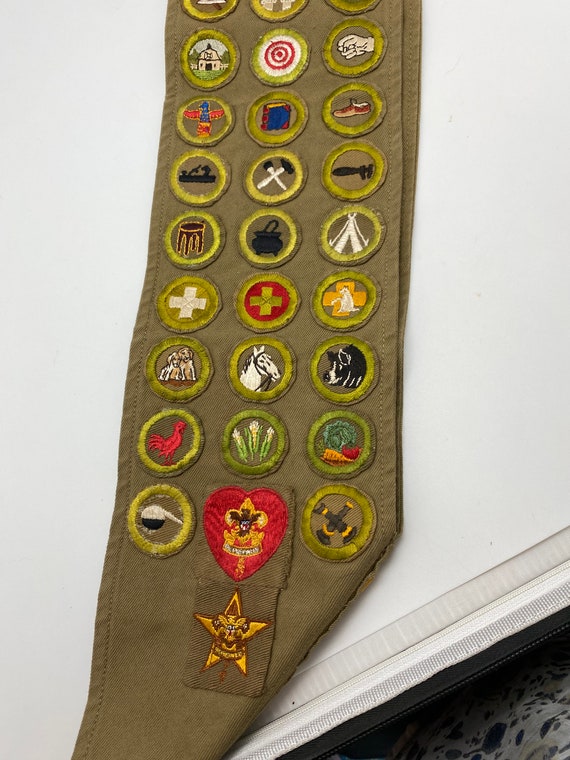 Boy Scout Sash circa 1945 - image 7