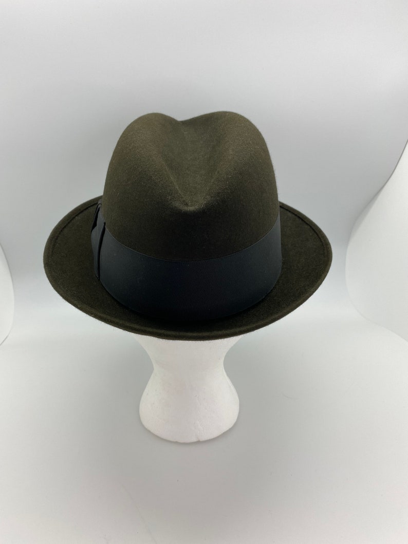 Men\u2019s Black Royal Stetson Fedora Hat Size 7