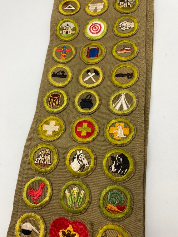 Boy Scout Sash circa 1945 - image 5