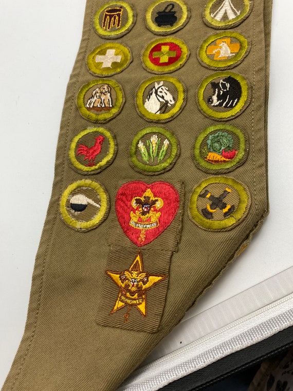 Boy Scout Sash circa 1945 - image 6