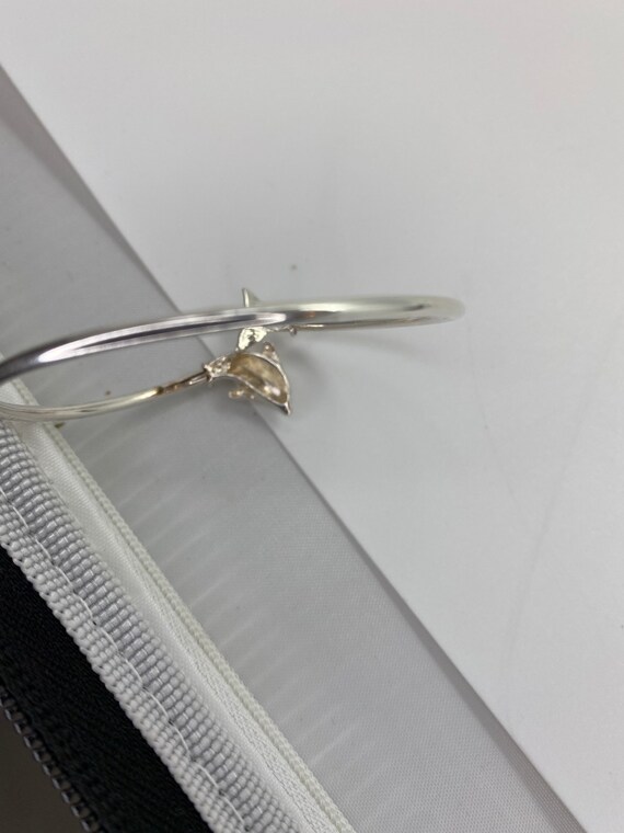 Dolphin Sterling Silver Bangle Bracelet - image 8