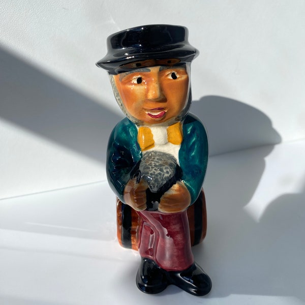 Staffordshire Nut Brown Ale Miniature Toby Jug