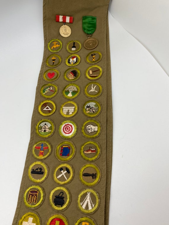 Boy Scout Sash circa 1945 - image 8