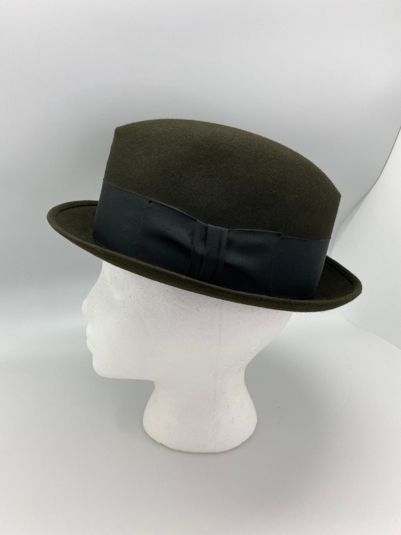Men\u2019s Black Royal Stetson Fedora Hat Size 7
