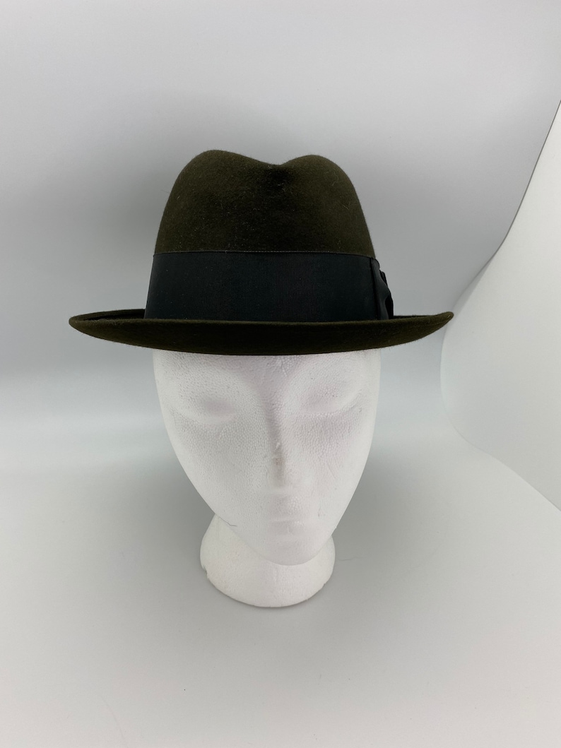 Men\u2019s Black Royal Stetson Fedora Hat Size 7