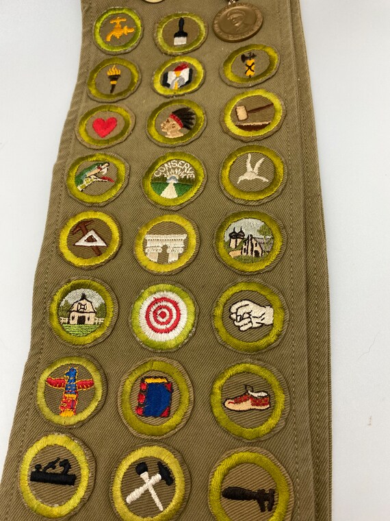 Boy Scout Sash circa 1945 - image 4
