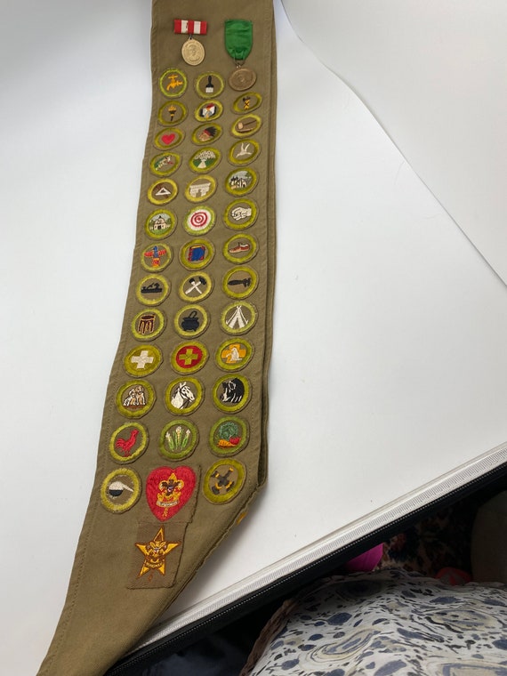 Boy Scout Sash circa 1945 - image 1