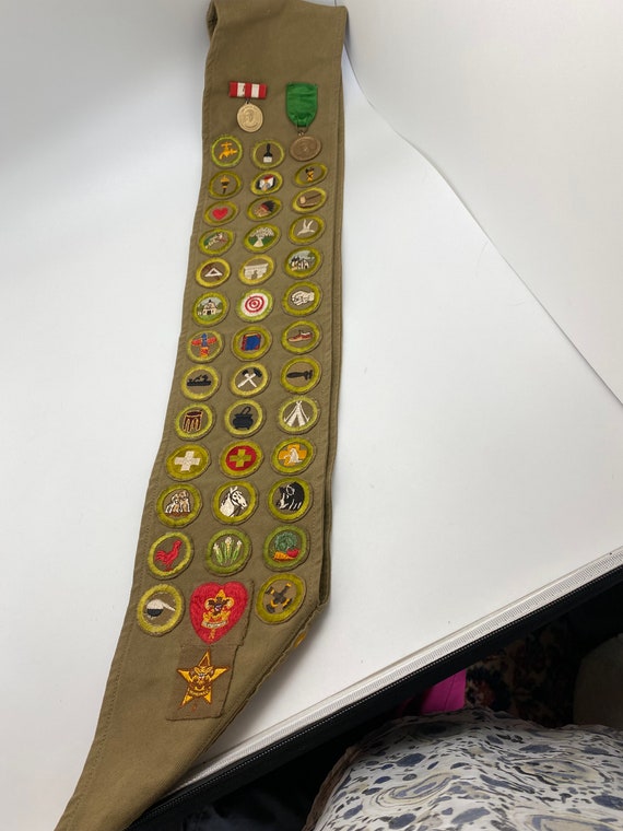 Boy Scout Sash circa 1945 - image 2