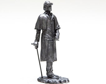 ブリキ 54mm シャーロック・ホームズ博士ワトソンとG・レストレード