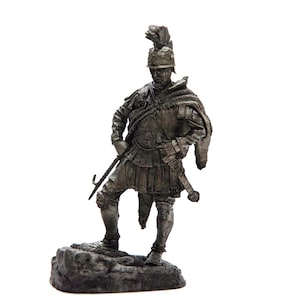 tin 54mm . Hannibal Barca. Carthaginian general. Second Punic War 218-201 yr BC 1:32 Scale Miniature