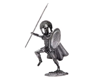 tin 54mm Greece. Spartan King Leonidas 480 B.C. 1:32 Historical Soldier