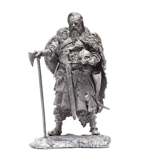 tin 75mm Vikings. Jarl 9-10 century