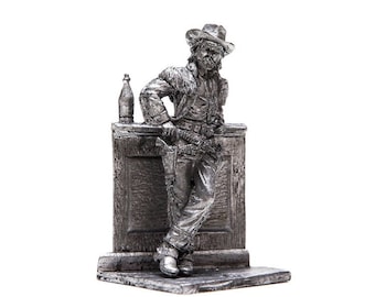 tin 54mm USA. Buffalo Bill 1:32 Scale Figurine