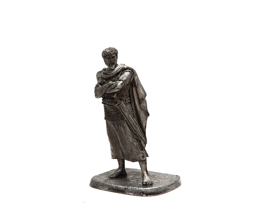 Tin 54mm Rome. Massinissa the 1st King of Numidia 238148 B.C. Etsy