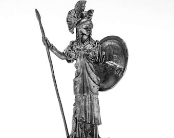 54mm Figurine Minerva - the goddess of handicrafts and the art 1:32 tin castings