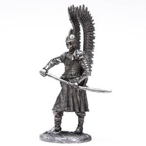 54mm Poland. Winged Hussar. 17c. 1:32 Scale Figurine