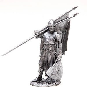 54mm Figurine Grand Master of the Hospitaller of Saint John XIII Century 1:32 Scale Figure