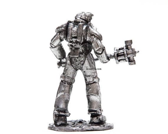 54mm Tin Figurine T 45 Power Armor Fallout 4 Etsy 54mm Tin Figurine T 45 Power Armor Fallout 4 Etsy