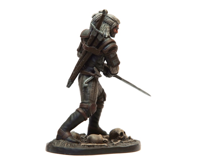 the witcher geralt figurine