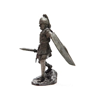 Blech 54mm. Zweiter Punic War. Römischer Legionär 218-201 Jahre AC 1:32 Miniatur