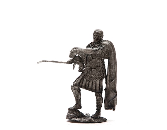 Rome Centurion Legio VI Victrix Tin soldier miniature 54 mm 1st century BC 