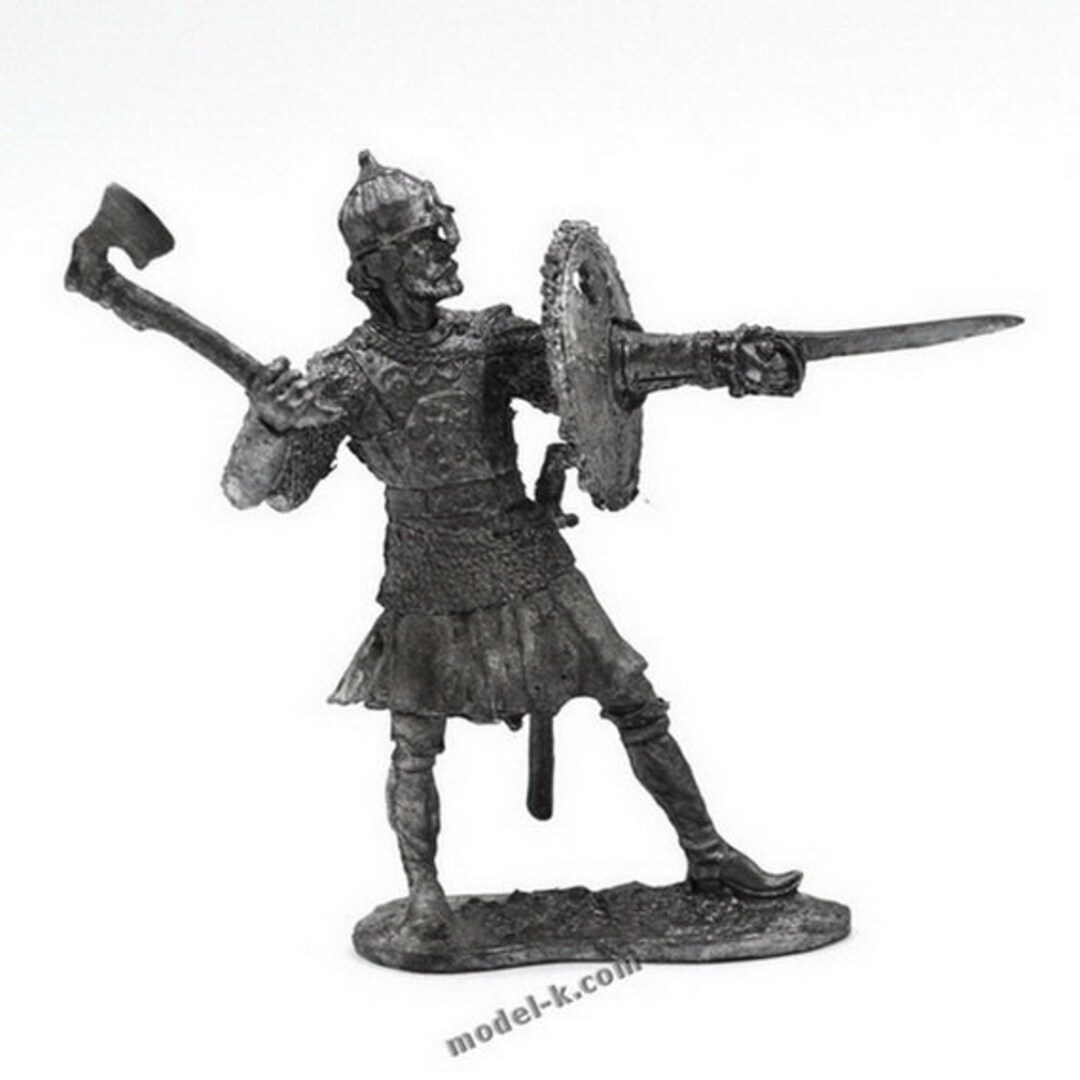 Figurine Musée Du Soldat D'étain, Artillerie Russe Streletz, XVIIe, Résine