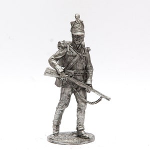 54mm Private 95th Infantry Regiment. England 1810-15. Napoleonic 1:32 Scale Metal Figurine