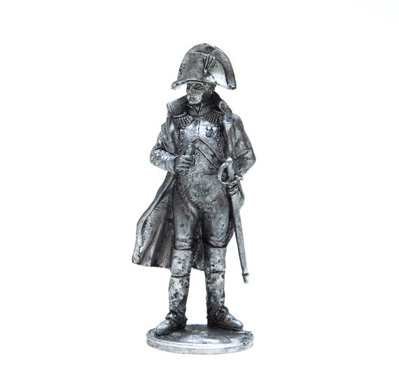 Lot dé figurines soldats napoléoniens en métal - garde impériale