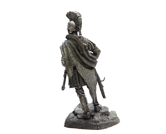 ブリキ製 54mm。ハンニバル・バルカ。カルタゴの将軍。第二次ポエニ