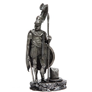 tin 54mm Greece. Greek Hoplite with spear 1:32 Historical Miniatures