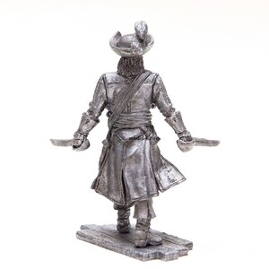 tin 54mm Pirate. Blackbeard figure 54mm image 5