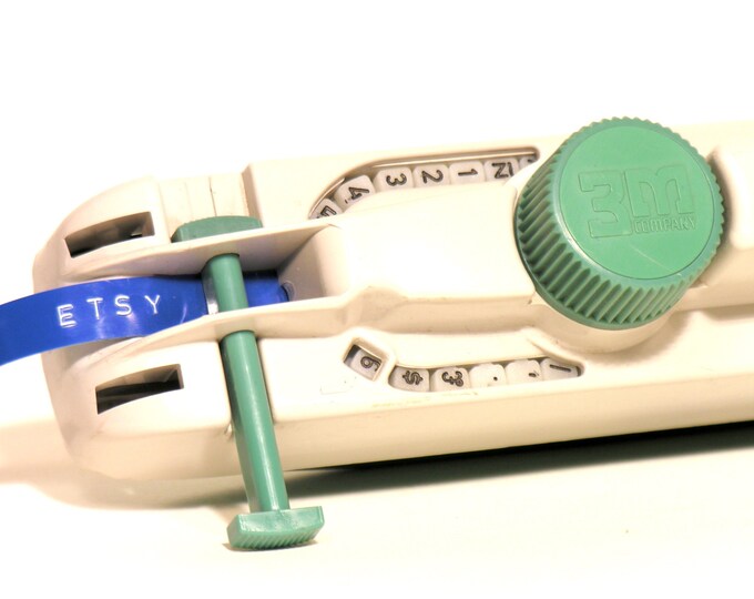 Scotch 3M Emi Label Maker Scotch Labeling Tape 1970 9 Mm Etsy