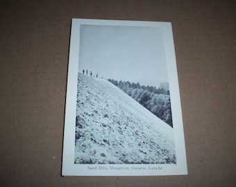 60s Ontario postcard Sand Hills Houghton Ontario Sand Hill Park Farm