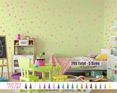 Polka Dot Wall Decals, Circle Bedroom Art, Kids Nursery Stickers, Removable Vinyl Decals, Round Home Décor, Peel and Stick