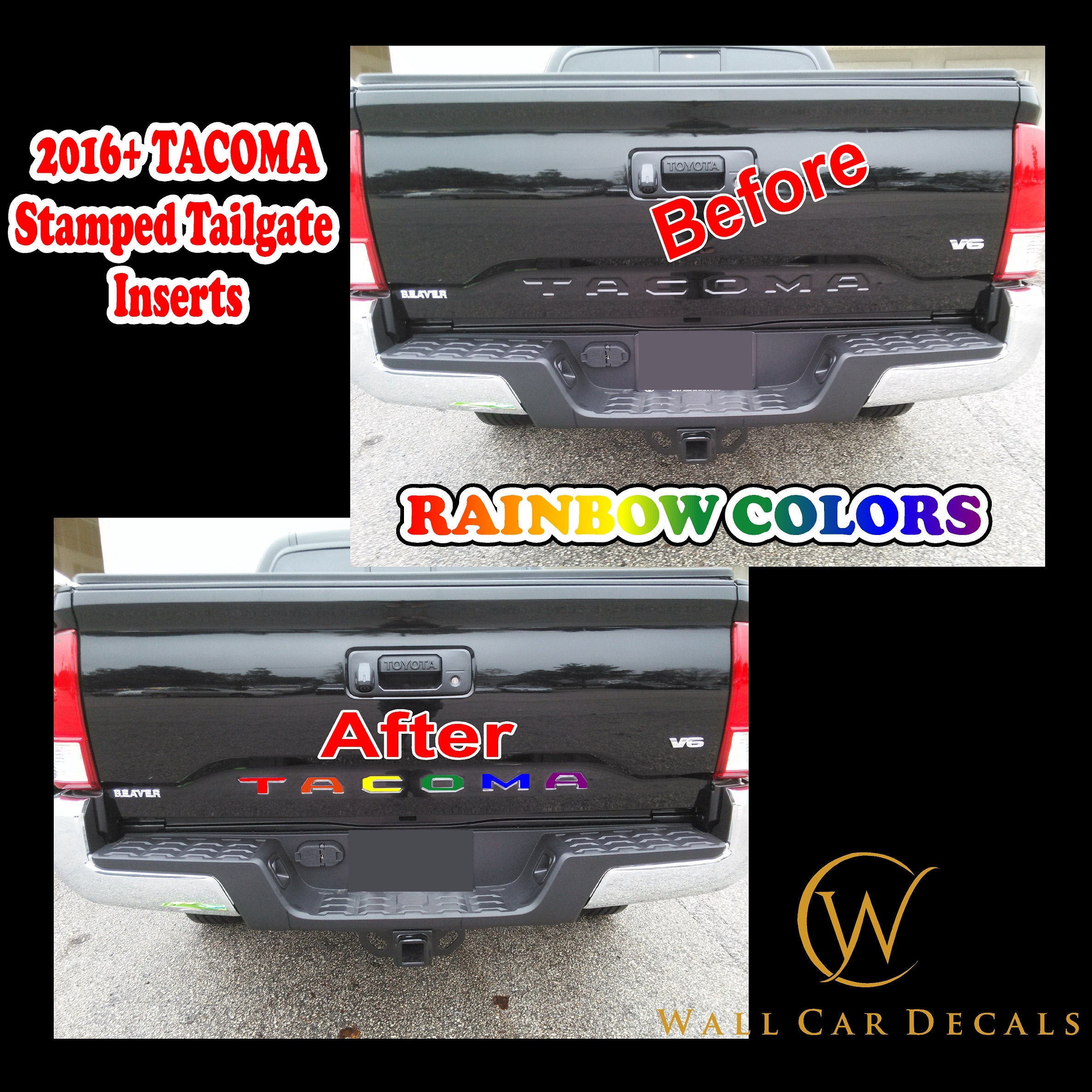 thumbnail image 2 of Buy Okrex Ranger Accessories Tailgate Insert Letters Compatible With Ranger Auto Safety Tailgate Letters For Ranger 2019 2020 2021 3 D Raised Rear Emblem Decals With Seccotine American Flag 2 of 13