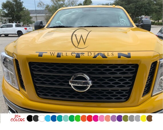 Front Stamped Grille Letter Vinyl Decal Insert for 2016-2019 photo