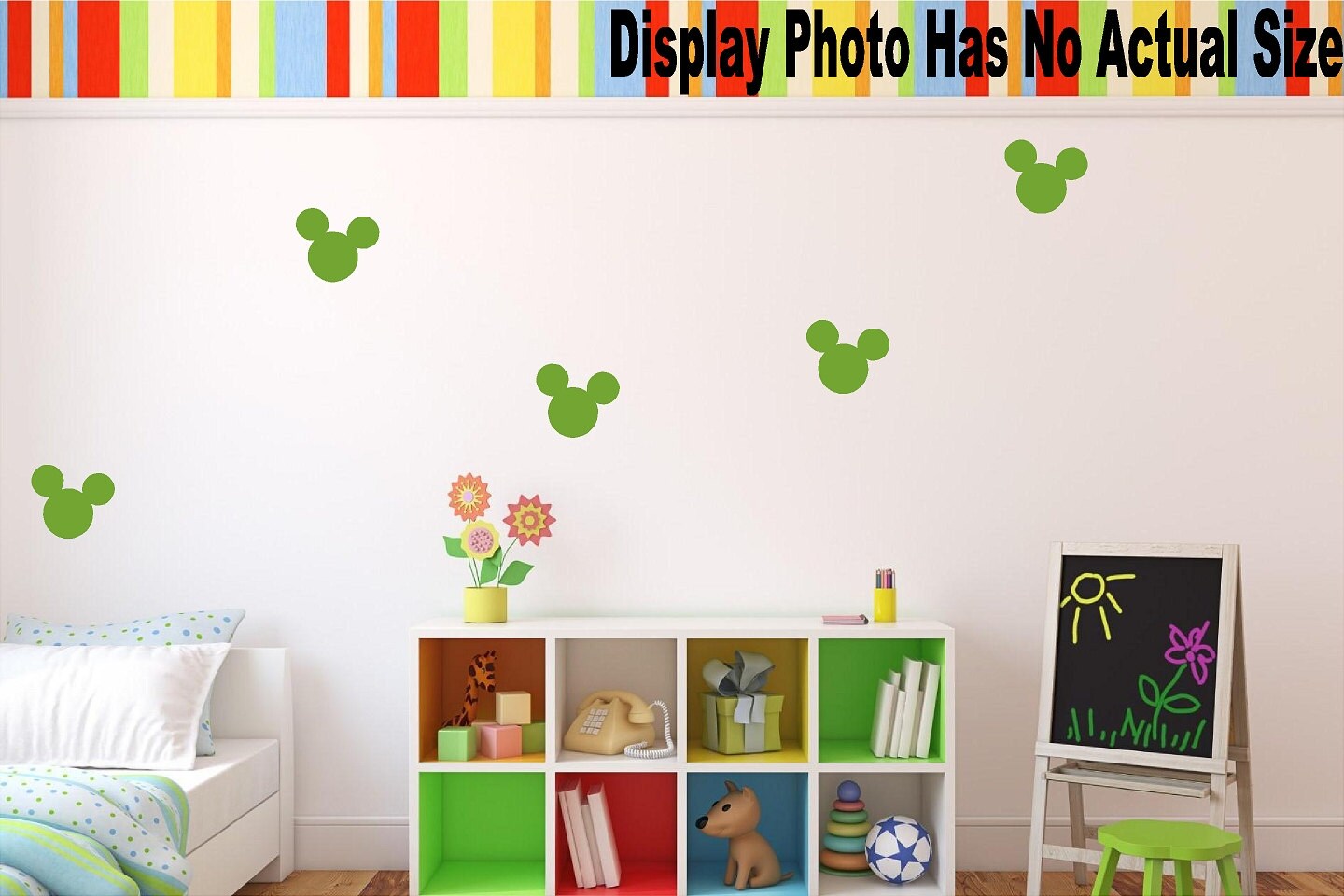 Mickey Mouse Ears A Choose Quantity And Size Removable Vinyl Decal Free Fast Shipping Mirror Wall Room Car Truck Boat
