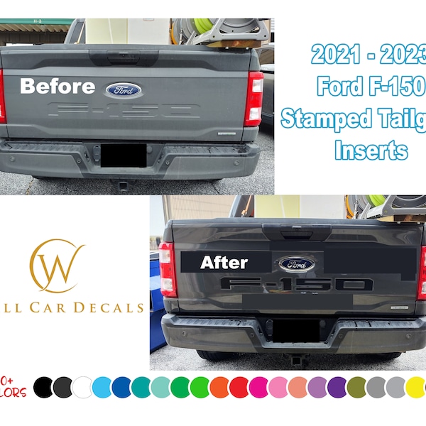 F 150 Tailgate Decal 2023 Etsy
