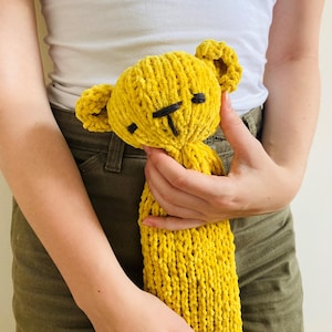 Bear Knitting Pattern: Chunky Yarn Soft Toy (PDF Pattern)