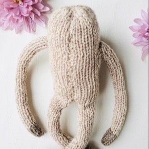 Knitting pattern, sloth, toy knitting pattern, softies, baby shower gift, do it yourself, PDF, handmade, knit toy pattern image 7