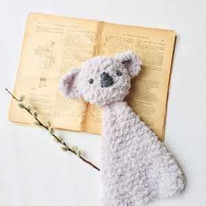 Koala Baby Blanket Knitting Pattern: Soft Toy Comforter (PDF Pattern)