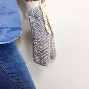 Knitted day slippers, Knitting pattern, gift for teens, beginner pattern, PDF, gift for her, DIY, unisex slippers image 7