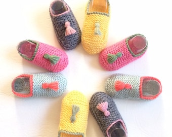 Baby Booties Knitting Pattern: Moccasin Style (PDF Download)