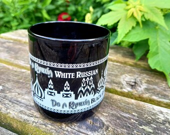Kahlua Liqueur Glass White Russian Black Russian