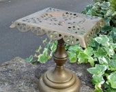 ENGLISH VICTORIAN HEARTH Kettle Stand Candle Stand